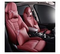 Funda Asiento Coche Cuero Personalizada Para Mazda Para Atenza 6 Cx-7 Cx-4 Cx-5 Para Axela Para 3 8 2 5 Cx-9 Cx-3 Fundas De Automóviles Protector asiento coche(VINO ROJO,Luxury)
