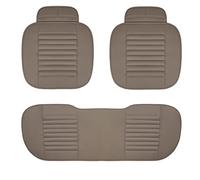 Funda Asiento Coche Cuero Pu Cojín Para Ford Para Fiesta Para Fusion Para Mondeo Para Taurus Para Mustang Para Territorio Para S-max Para Expedición Protectoras Asiento(Gray 5 Seat)