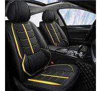 Funda Asiento Coche Funda Asiento Coche 5 Asientos Para Skoda Para Kodiaq 2016-2024 Protectores Funda de Asiento(Black yellow,Standard)