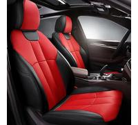 Funda Asiento Coche Funda Cuero Personalizada Asiento Coche Accesorios Para Infiniti QX30 FX35 FX37 G35 G37 EX35 EX37 M35 M25 Q50 Q50L Q70L QX70 QX50 ESQ Funda de Asiento(Negro rojo,Standard)