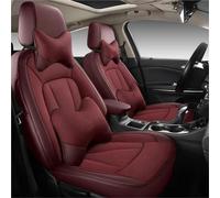 Funda Asiento Coche Funda Cuero Personalizada Asiento Coche Para Cruze Para Epica Para Equinox Para Malibu Para Spark Para Trax Para Volt Para Orlando Para Evanda Funda de Asiento(Wind Red,Luxury)