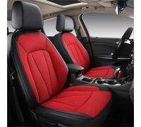 Funda Asiento Coche Funda Cuero Personalizada Asiento Coche Para Cruze Para Epica Para Equinox Para Malibu Para Spark Para Trax Para Volt Para Orlando Para Evanda Funda de Asiento(Red BLack,Standard)