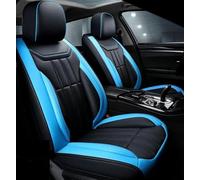 Funda Asiento Coche Funda Cuero PU Asiento Coche Protectores Para Mercedes Para Benz E GLA GLE GL CLA GLK ML CLS SR CLK Accesorios Funda Coche Asiento(Azul negro,Standard)