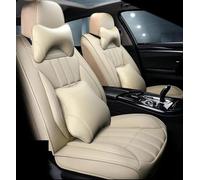 Funda Asiento Coche Funda Cuero PU Asiento Coche Protectores Para Mercedes Para Benz E GLA GLE GL CLA GLK ML CLS SR CLK Accesorios Funda Coche Asiento(Beige,Luxury)