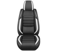 Funda Asiento Coche Funda Protectora De Asiento De Coche De Lujo De Cuero PU, Conjunto Completo Para Hyundai Para I30 Para Santa Fe(1PCS White)