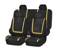 Funda Asiento Coche Fundas Asiento Coche Para F20 F21 E81 E88 F45 F22 Wagon F22 Coupe F23 Convertible E36 318is E46 E90 E93 Cojín Asiento Silla(5Seats-Yellow)