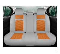 Funda Asiento Coche Fundas Asiento Coche Para Suzuki Para Swift Para Samurai Para Grand Para Alto SX4 Para Vitara Para Liana Accesorios Interior Fundas Asientos Coche(Grey Orange Rear)