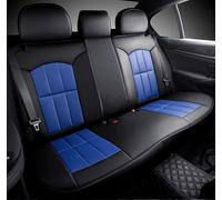 Funda Asiento Coche Fundas Cuero Asientos Coche Accesorios Interiores Personalizados Impermeables Para Toyota Para Corolla E210 Funda Coche Asiento(Azul negro,Posterior)