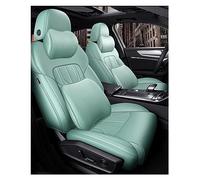 Funda Asiento Coche Juego Completo Fundas Asiento Coche Ajuste Personalizado Para Ford Para Focus 2 2006 2007 2008 2009 2010 Lujo Impermeable Transpirable(Pillow mint green)