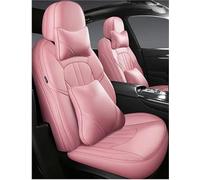 Funda Asiento Coche Juego Completo Fundas Asiento Coche Personalizadas Para Ford Para Explorer 2013-2018 Protector Interior Cuero Funda de Asiento(Pink,Deluxe)