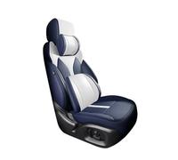 Funda Asiento Coche Juego Completo Fundas Cuero Asientos Coche Accesorios Interiores Personalizados Impermeables Para X5 E53 2004-2006 Funda Coche Asiento(Blue White,Deluxe)