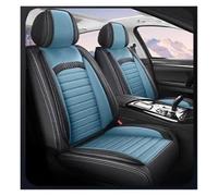 Funda Asiento Coche Para Chevy Para Captiva Para Sonic Para Sail | Para Trax para Aveo para Camaro para Equinox para Cruze cubierta asiento coche cuero(Azul negro,Standard)