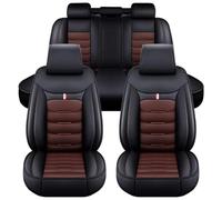Funda Asiento Coche, para Peugeot 301 4008 3008GT 2008/e2008 508/508L 607 Juego Completo Universal Protectores Impermeables Fundas Asientos Delanteros y Traseros Transpirables,A