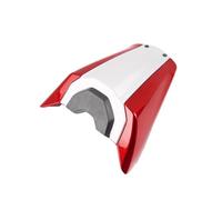 Funda Asiento Moto Funda para Cojín Asiento Trasero Motocicleta Protector De Marco De Carenado Trasero para CB1000R 2019 2020-2023(Red Silver)