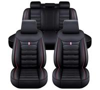 Funda Asientos Coche para Ford Tourneo/Territory/Taurus/Shelby,Juego Completo de Fundas para Asientos de Cuero Sintético Impermeable y Protector Deportivo Accesorios,B