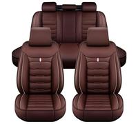 Funda Asientos Coche para Ford Tourneo/Territory/Taurus/Shelby,Juego Completo de Fundas para Asientos de Cuero Sintético Impermeable y Protector Deportivo Accesorios,C