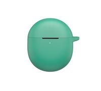 Funda Auriculares para Google Pixel Buds 2A, Funda Protectora de Silicona Suave con Llavero y Estuche para Auriculares. (Verde Oscuro)