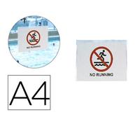 Funda Autoadhesiva 3L Office Resistente Al Agua Din A4 Pack De 10 Unidades