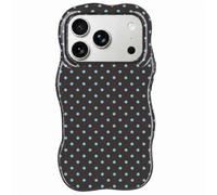 Funda Back to School Tough Blue Wave Dots para OnePlus Nord 4 | Colección Back To School: fundas Tough, fundas portátil y colgantes en azul, burgundy y verde. Fundas bonitas movil. Carcasas