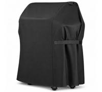 Funda Barbacoa Exterior para Weber Traveler 2021-2023 2024 2025 2026+ | 420D Funda Barbacoa Exterior Impermeable Anti-Viento/Anti-Polvo/Anti-Humedad Resistente al Lluvia/Nieve/Sol con Cordón y Asas