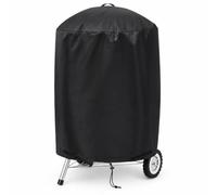 Funda Barbacoa Impermeable para Outsunny/Aosom Portable Charcoal Kettle Trolley 01-0561 21.25in 54cm 2015-2026+, Cubierta Protectora BBQ de Parrilla Redonda Exterior Resistente Desgarro