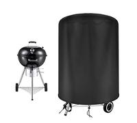 Funda Barbacoa para Weber 57cm Exterior Impermeable (Φ71x68cm) | 500D Oxford Resistente Clima, Cubierta Barbacoa Redonda, para Weber Kettle BBQ Original, Master Touch, Clásica Serie