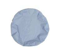 Funda Barbacoa Redonda Cubierta for brasero negra de 100 cm | Protector al aire libre resistente de la sobremesa de la parrilla de la barbacoa redonda de la tela de Oxford(Grey)