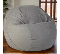Funda Bean Bag Solo Terciopelo Grande para Adultos Silla Beanbag Gaming Sofá Adolescentes Sala De Estar Oficina Patio Relax,G,105cm*65cm