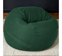 Funda Bean Bag Solo Terciopelo Grande para Adultos Silla Beanbag Gaming Sofá Adolescentes Sala De Estar Oficina Patio Relax,C,120 * 65cm