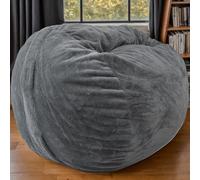 Funda Bean Bag Solo Terciopelo Grande para Adultos Silla Beanbag Gaming Sofá Adolescentes Sala De Estar Oficina Patio Relax,K,90 * 55cm