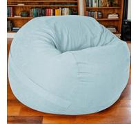 Funda Bean Bag Solo Terciopelo Grande para Adultos Silla Beanbag Gaming Sofá Adolescentes Sala De Estar Oficina Patio Relax,D,120 * 65cm