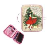 Funda Biblia,Cubierta De La Biblia Funda protectora portátil a prueba de polvo for libros, personalizada, for imprimir, for la Biblia, bolso mano(P)