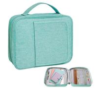 Funda Biblia Genérica, Journaling Bible Case Women, Scripture Carrier Pouch, Religious Book Storage Bag, 11.02x8.27x2.36 pulgadas Travel Handbook Holder for Study and Worship at Home Or Church