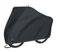 Funda Bicicleta Exterior Impermeable 500D Tejido Ripstop, Funda Bici Anti-UV Resistente a Viento y Polvo, 210x100x110 cm, Cubierta Protección para Bicis Montaña, Carretera, Eléctricas y Motos