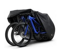 Funda Bicicleta Exterior Impermeable, Funda para bici Cubre Bicicleta Exterior 210D Poliéster, Capa Bici Lona para Tapar Bici de Montaña/Carretera/Niño/Electrica/MTB/BTT, 195x70x110cm
