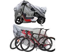 Funda Bicicleta para Bicicletas,Funda Bicicleta Impermeable,Funda para Bicicletas Exterior,Funda de Bici Cubierta Protector,Protector al Aire Libre para Bici,Contra Sol,Lluvia, Polvo y Rayos UV
