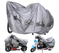 Funda Bicicleta para Bicicletas,Funda para Bicicletas Exterior,Funda Bicicleta Impermeable,Funda de Bici Cubierta Protector,Protector al Aire Libre para Bici,Contra Sol,Lluvia, Polvo y Rayos UV