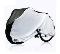 Funda Bicicleta para Riese & Müller UBN Five/UBN Six/UBN Seven 2021-2026, Protección UV Lluvia Viento Polvo Impermeable, para Almacenamiento al Aire Libre,C/Silver Black