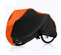 Funda Bicicleta para Riese & Müller UBN Five/UBN Six/UBN Seven 2021-2026, Protección UV Lluvia Viento Polvo Impermeable, para Almacenamiento al Aire Libre,B/Black Orange