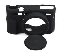 Funda blanda blanca para Canon G7X para Mark II Shock Absorb blanco (negro)