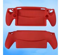 Funda blanda de silicona para portal PS5, capa de manga, anti-risco, antiderrapante, Gamepad Grip, PS Game Console (rojo)