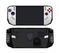 Funda blanda de TPU para MSI Claw A8 BZ2EM Kickstand - Funda resistente a los golpes para accesorios de consola de mano, diseño delgado, color blanco (negro)