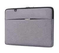 Funda Blanda Maletín Impermeable para Ordenador Portátil, Estilo Elegante Bolsa Protectora con Paquete de Accesorios, Ideal por 13 Pulgadas DELL/Ausu/Acer/HP/Toshiba/Lenovo,Gris Oscuro,13 Pulgada