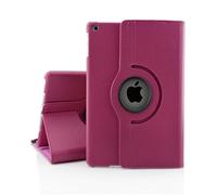 Funda blanda para iPad 2 3 4 Funda giratoria de piel para iPad 4 3 2 Tablet Funda protectora A1560 A1459 A1458 A1416 A1430 A1403 A1396 Rosa Rojo