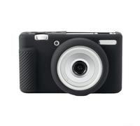 Funda blanda y para cámara Sony ZV1F, ZV1 II, ZV1M2, diseñada para una protección integral y funcionalidad (negro)