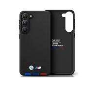 Funda BMW Galaxy A54 5G, Negro - Piel Hot Stamp Tricolor