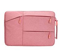 Funda Bolso 15.6 Pulgadas para Laptop, Portátiles, macbook, Notebook, ultrabook y MacBook Manga Bolsa Blanda Protectora Acolchado con Cremallera y Asa,Rosado