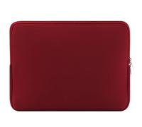 Funda-Bolso de portátil de Neopreno con Cremallera，18.5×13.5×1.5cm，Compatible with Game Switch Lite/iPad Mini 6/iPhone 15 Pro MAX 6-8 Inch Small Devices，VinoRojo