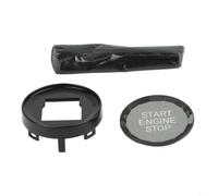 Funda Botón Start Stop para cristal Noche para bmw E84 X1 Funda | Material ABS con para cristal, para resistencia rayones, para ajuste para preciso para bmw E92 E93