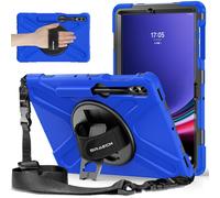 Funda BRAECNstock para Samsung Galaxy Tab S9 FE+ Plus/ S9+ Plus/ S8+ Plus/ S7 FE/ S7+ Plus 5G de 12,4 pulgadas, a prueba de golpes, con soporte p